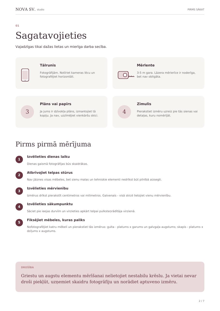 Instrukcijas 2. lappuse